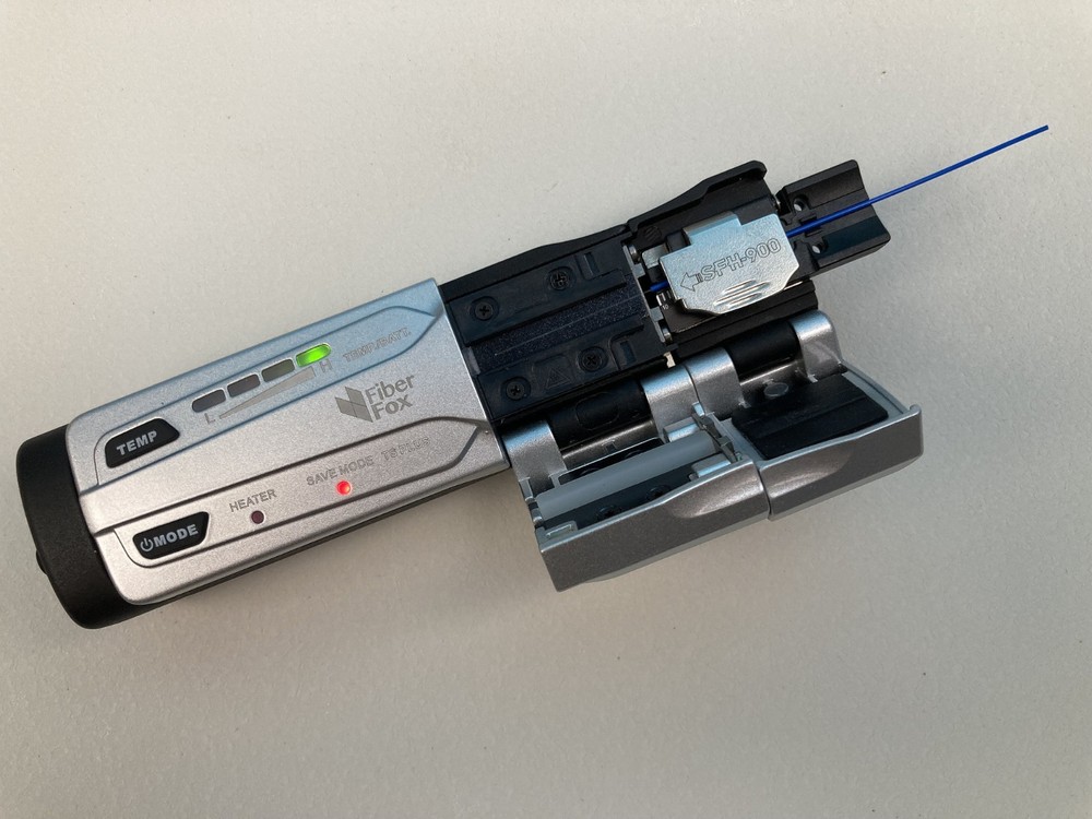 FiberFox 6S+ Core Alignment Splicer, Slightly Used, Total Arcs: 294