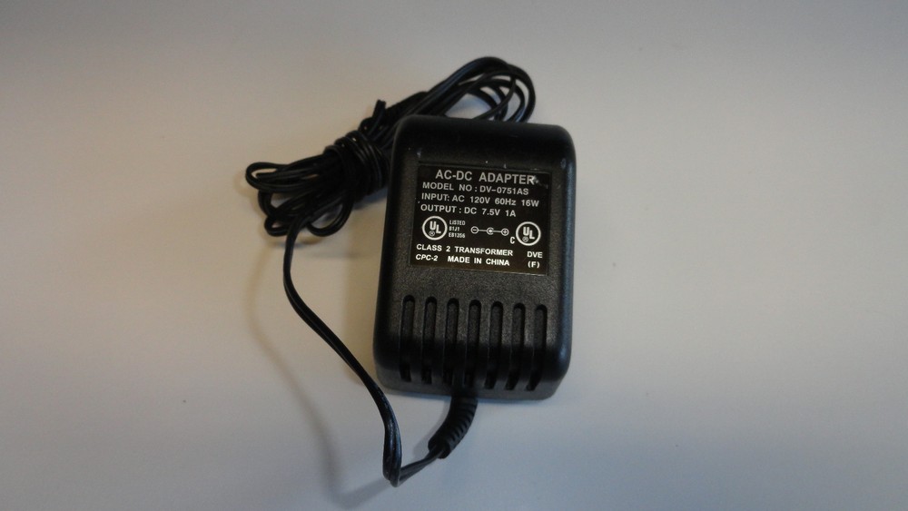 BB1:  AC-DC Adapter DV-075/AS