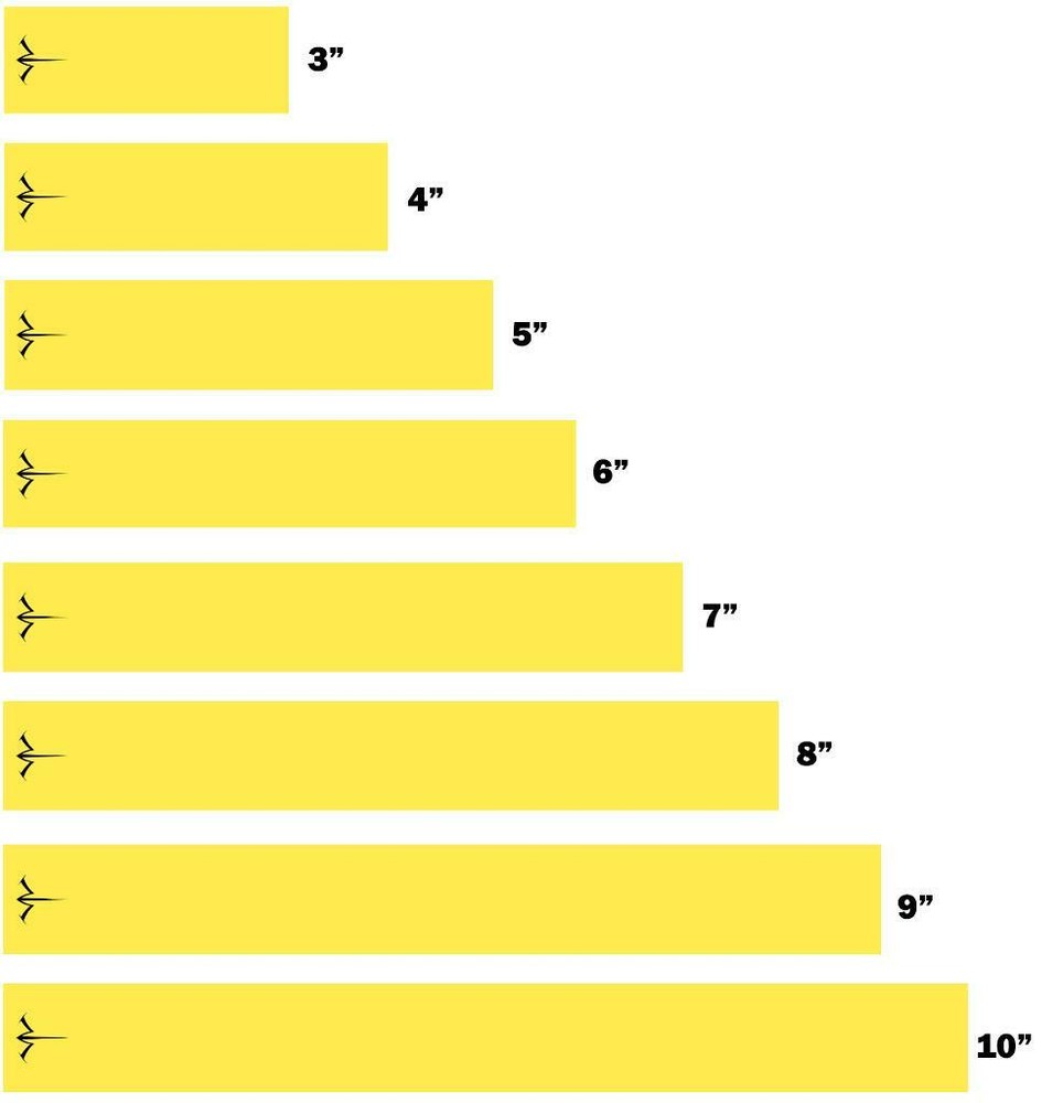 White Water Archery Solid Yellow Icon 15pc Pack Arrow Wraps PIck Size Add Number