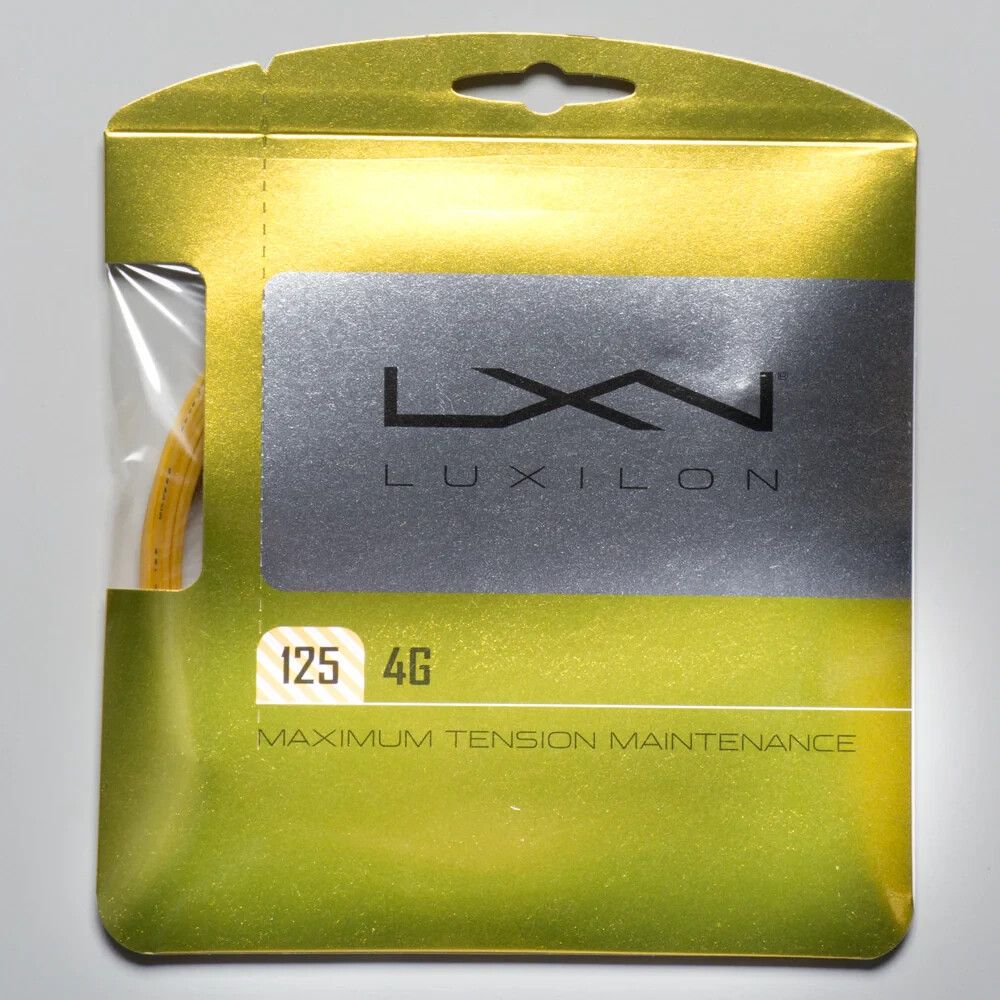 Luxilon 4G 125 Gold 3pk