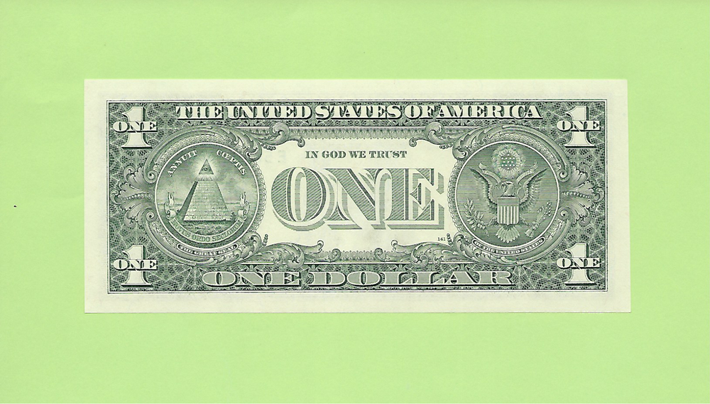 N1S .. 2003A ..UNCIRC $1 E 5078 2444 E .... 2003A $1 E-E NICE NOTE