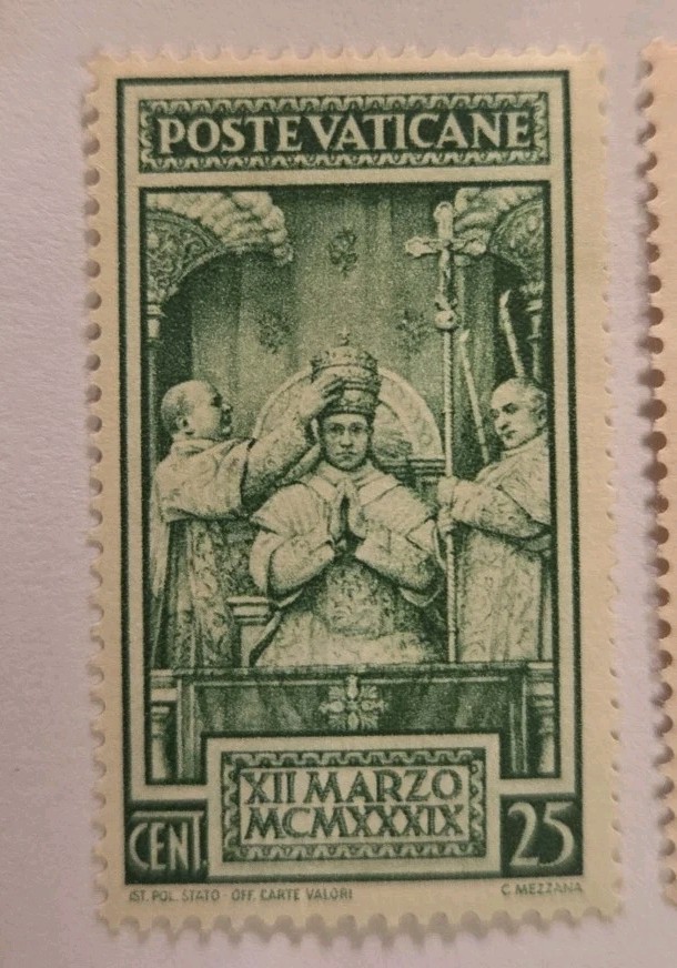 Vatican Stamp Set # E7+E8 Surcharged. MLH
