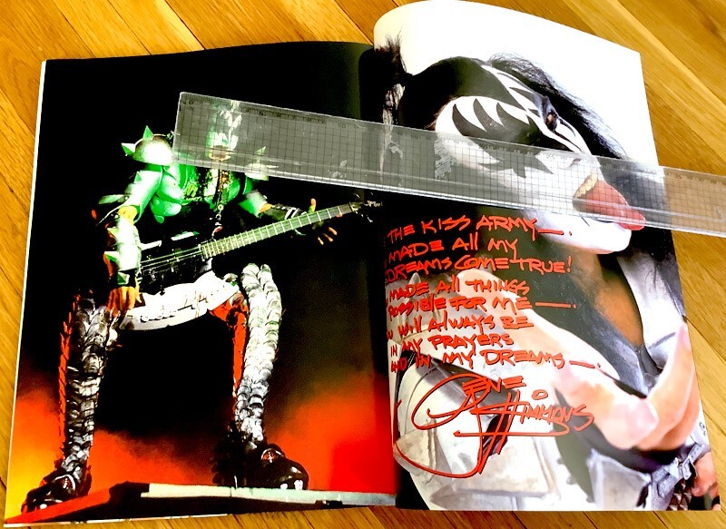 KISS Farewell Tour 1973 - 2001 Concert Program Book - USA Seller