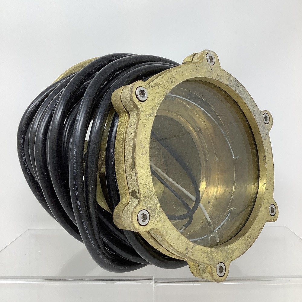 Orbit Evergreen 5500 Solid Brass Round 50W Adjustable Underwater Pond Light 12 V