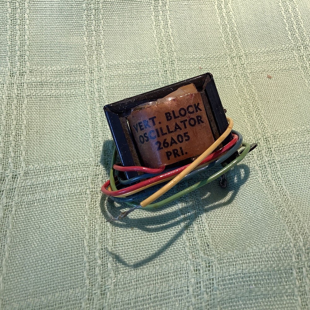Thordarson 26A05 vertical blocking oscillator turns 1:3.5 ratio