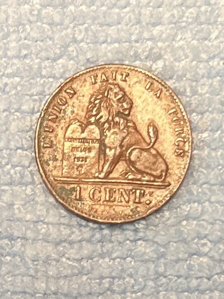 Belgium - 1 centime 1901