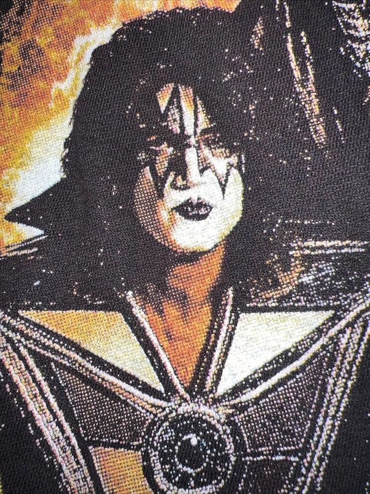 KISS ‘The Final Tour Ever…End Of The Road World Tour’ Concert Shirt XL Black New