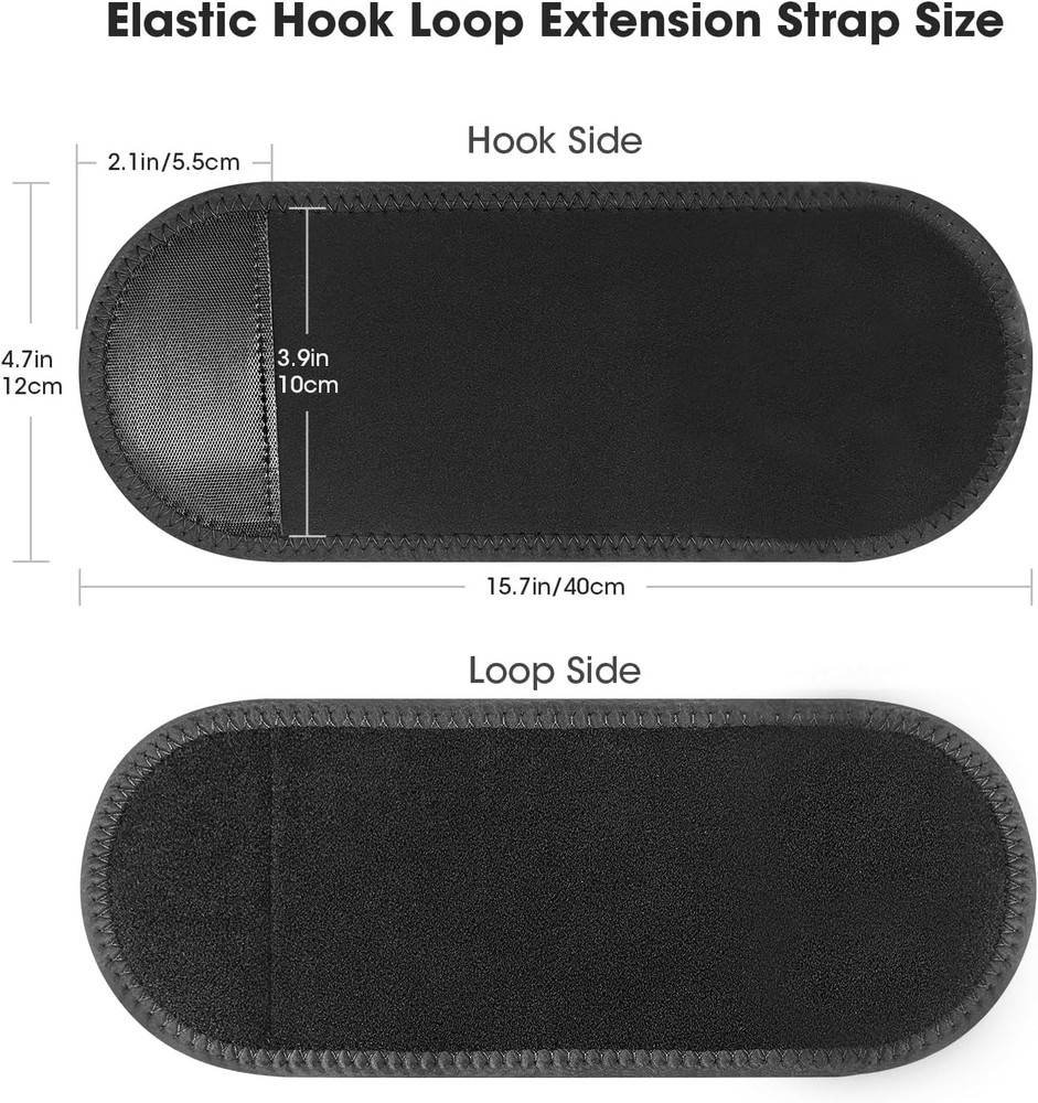 Adjustable Hook and Loop Belt Extender Strap - Multipurpose Extension Tool