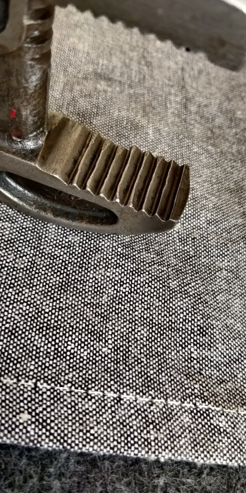 3 vintage German Made Pipe Wrenches