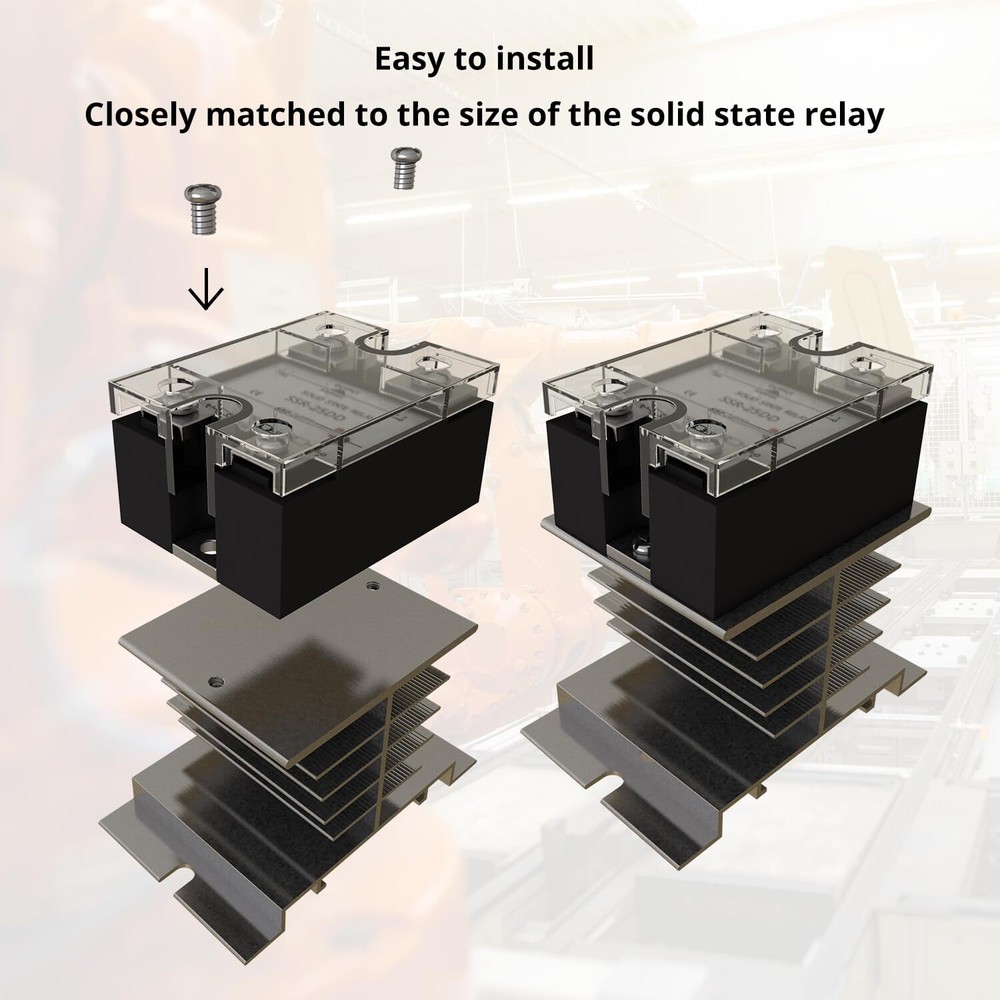 SSR-25DD Single Phase Solid State Relay Module DC to DC Input 3-32VDC to Outp...