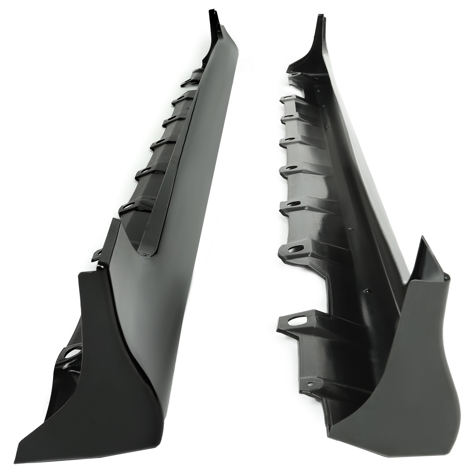 Add-on Side Skirts Body Kit For Toyota Corolla 2003 2004 2005 2006 2007 2008