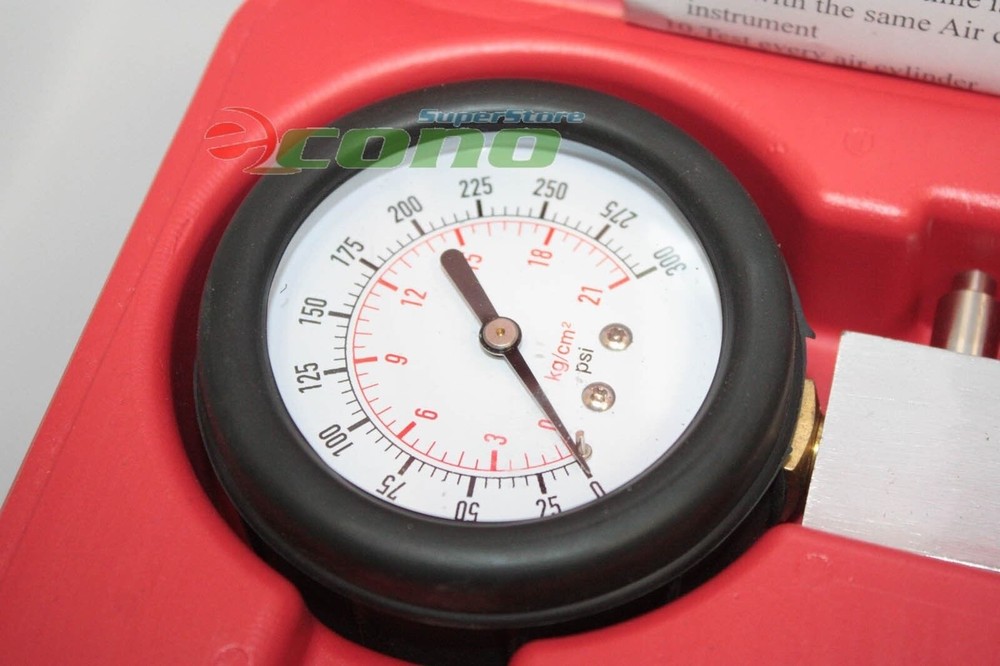 TU-3 Mult-Function Engine Cylinder Compression Tester Diagnostic Meter Gauge Kit