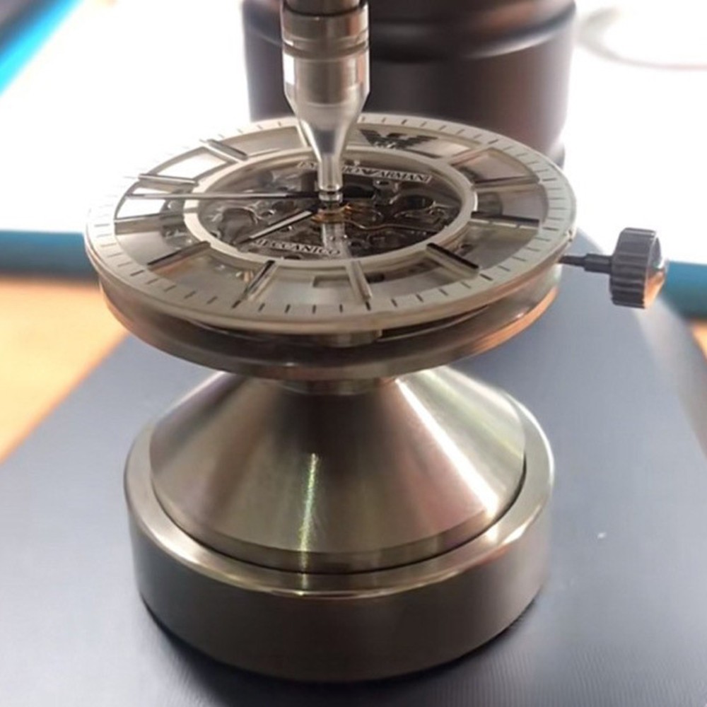 Multipurpose Watch Movement Holder Base Needle Mounting Tool for Watchmaker