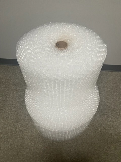 Bubble Cushioning Wrap 1/2" 250 ft² x 12'' Perforated Every 12" LARGE BUBBLE