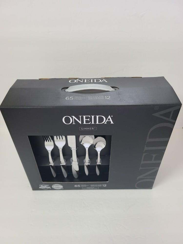 H021065AL20 Simmer 65 Piece Flatware Set