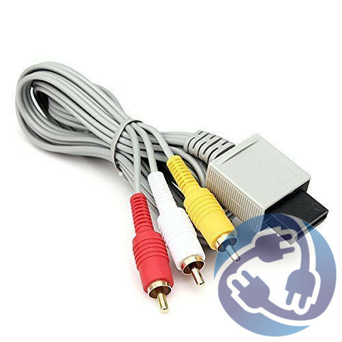 Nintendo Wii Complete Hookup Kit AV Cable Power Supply Sensor Bar Console Bundle