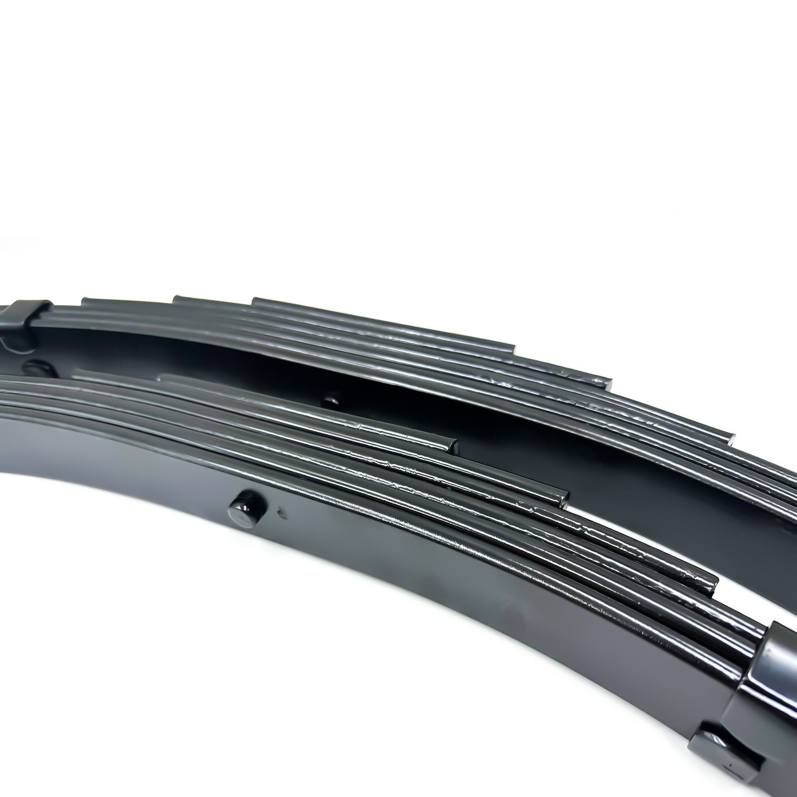 For 7000lbs Tandem Trailer Axle Suspension Kit 6 Leaf Springs/U-bolt/Hanger Kit