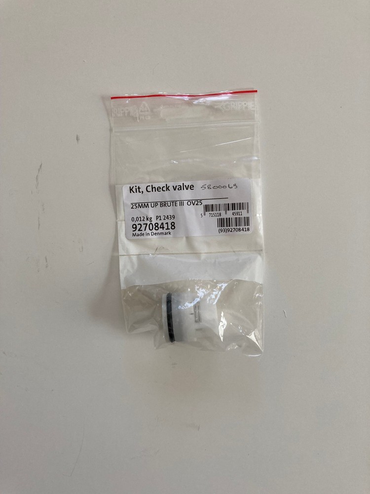 Grundfos Check Valve Kit UPMS Circulators (5800063)