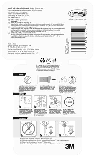 Command Clear Medium Wire Toggle Hooks 6 Pack Damage Free Wall Hangers