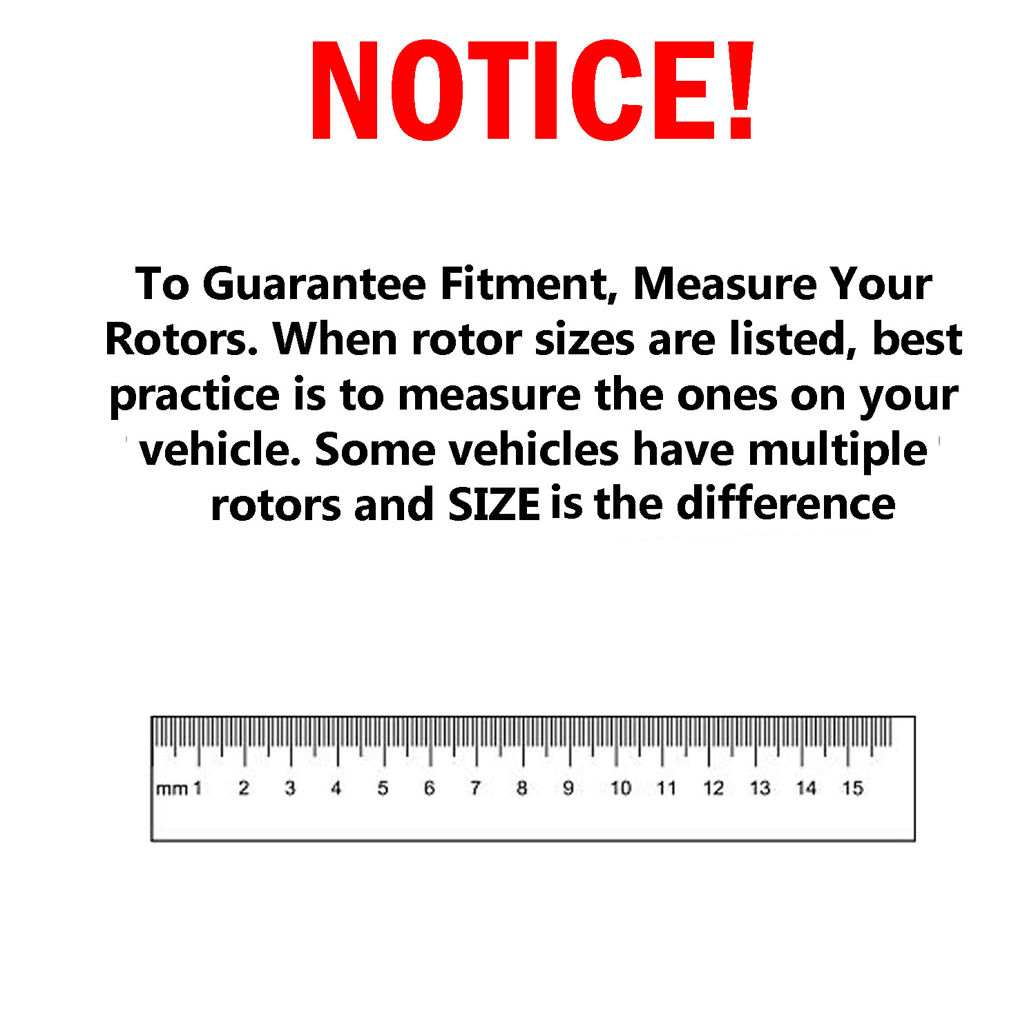 Front Rear Rotors Brake Pads for 2001 2002 2003 2004 2005 2006 Hyundai Santa Fe