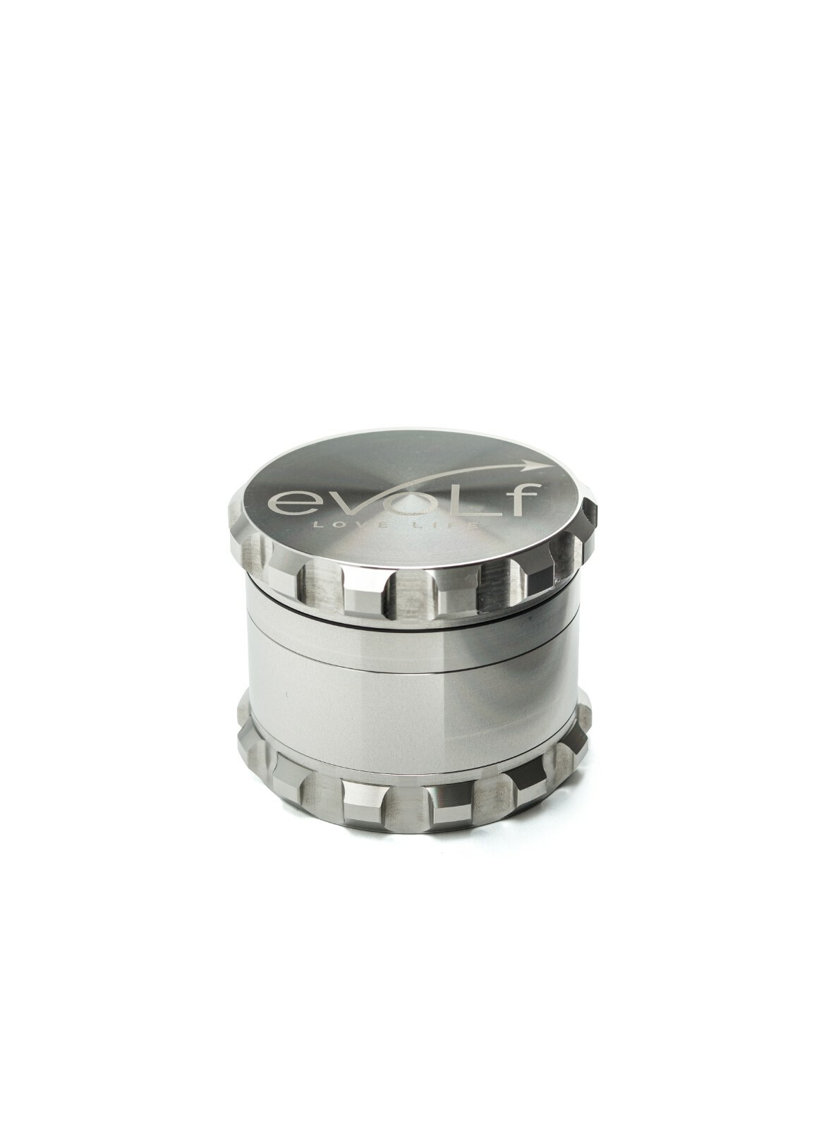 Evolf Stainless Steel Herb Grinder 2.0"- 4 piece Heavy Duty Premium and Luxury