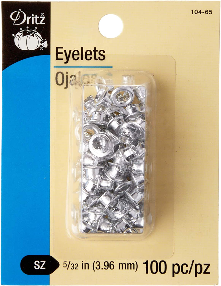 5/32", Eyelets, Nickel, 100