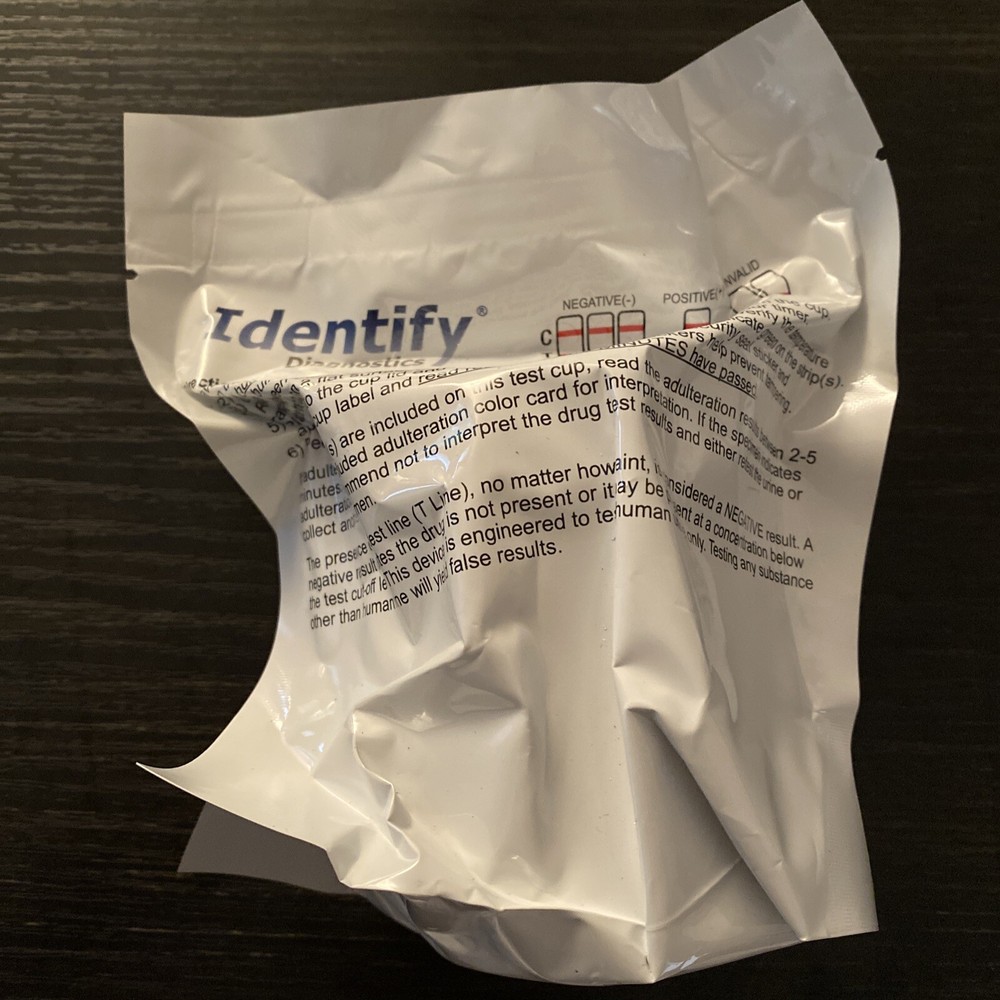 Set Of Identify Diagnostics Drug Test With Cup 10 Panel & 12 Panel Tests NEW