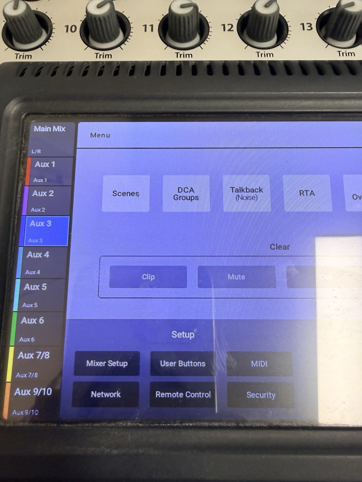 QSC TouchMix-16 Touch Screen Compact Digital Mixer PSU & Case READ DESCRIPTION