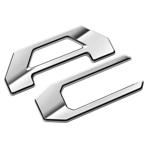 PRO Premium Tailgate Letter Inserts Compatible with Pro Premium Bright Chrome