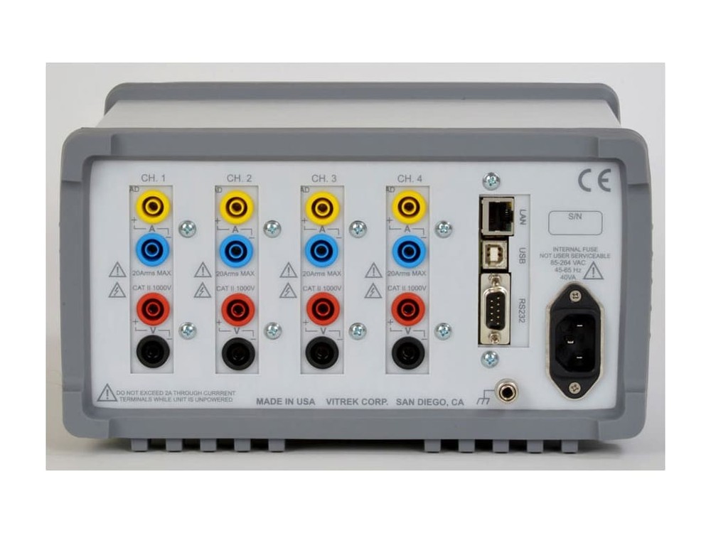 Vitrek PA900 - Harmonic Power Analyzer (Mainframe Only, Input Cards Sold