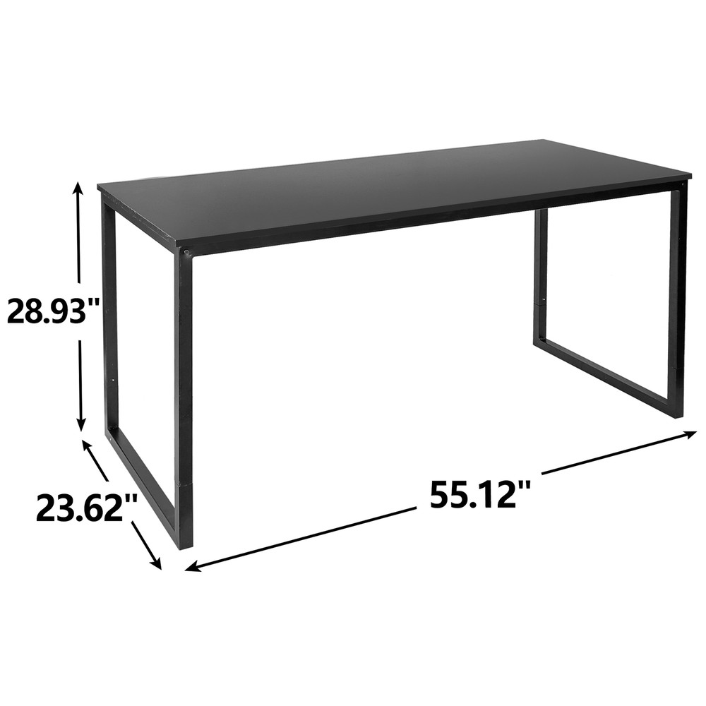 55”Computer Table Workstation MDF Laptop Office Desk Writing Corner Table Desk