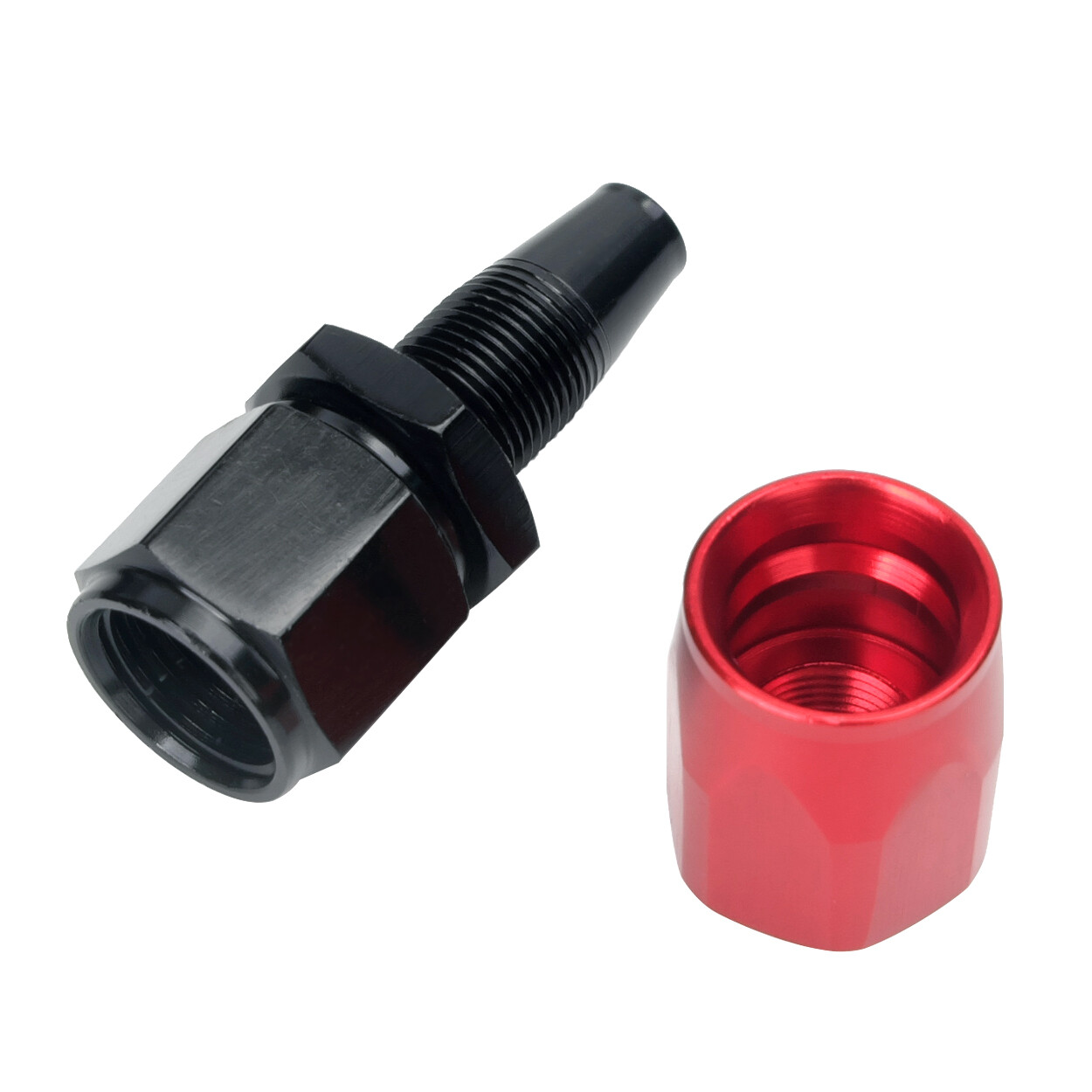 Fuel Line Kit Braided Nylon Fuel Hose 4AN 6AN 8AN 10AN CPE 10FT 20FT Black Red