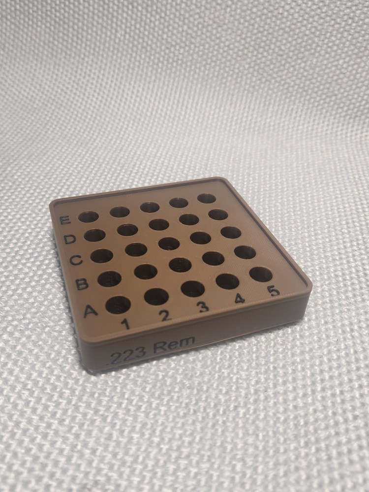 .223 Reloading tray, Stackable, Different color options