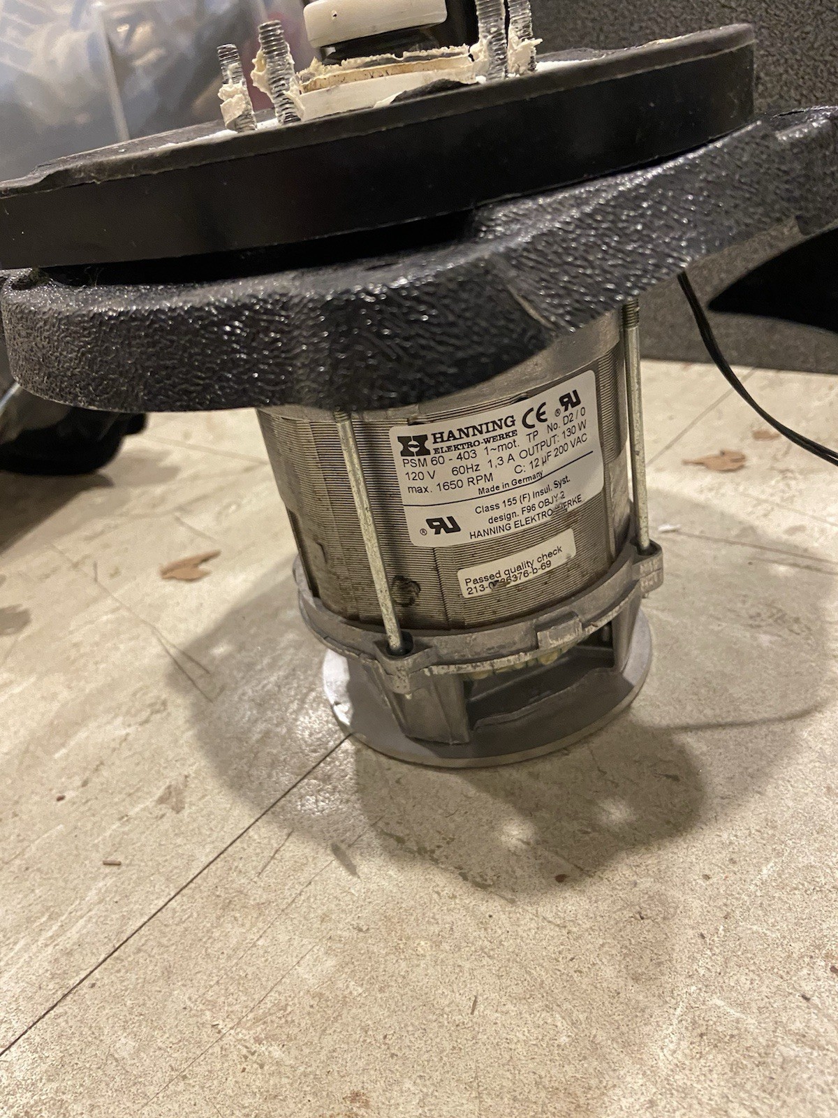 European Touch Pedicure Chair Jet Motor Rinato Used