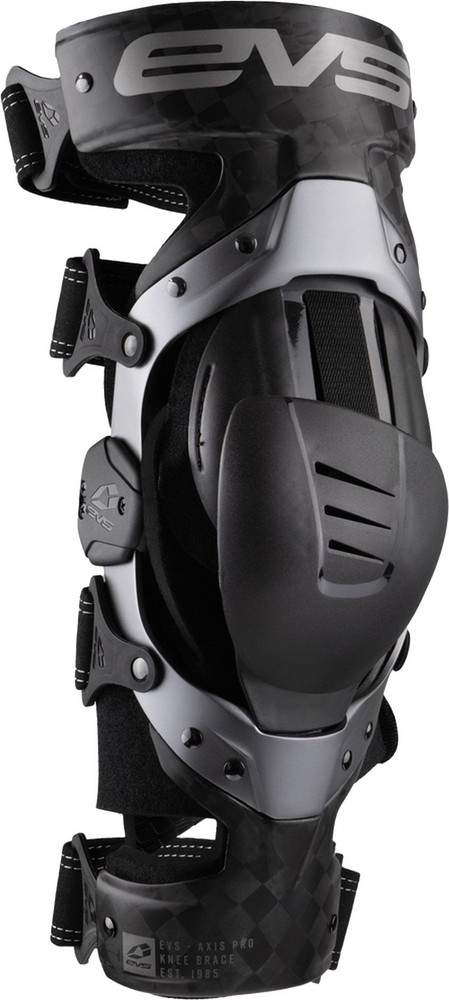 EVS Axis Pro Knee Braces Black/Gray