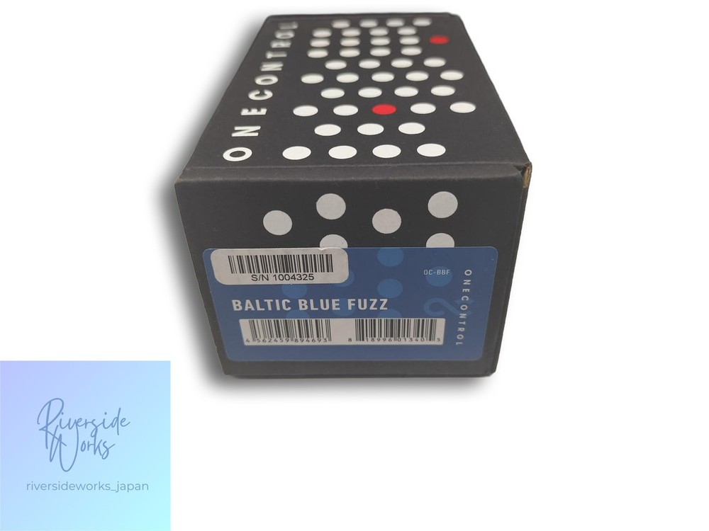 ONECONTROL BALTIC BLUE FUZZ Guitar Effect Pedal