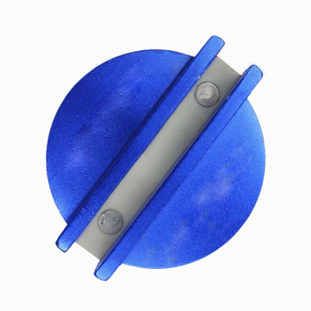 2PC Blue Universal Jack Disk Pad Adapter Aluminium Pinch Weld Side JackPad