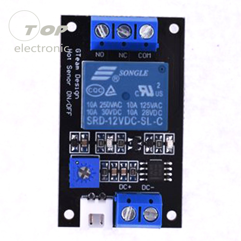 Control Switch 12V 1Channel Thermistor Relay Sensor Temperature Detection Module