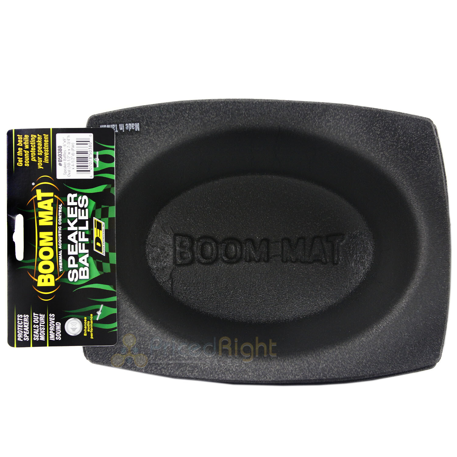 Design Engineering DEI 6" x 9" Speaker Baffles Oval 2 Pack Boom Mat 050380