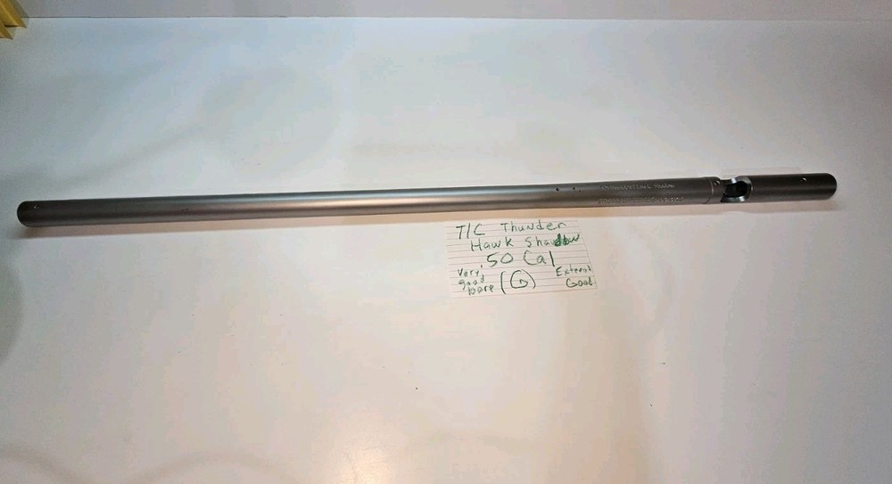 T/C Thunder Hawk Shadow Inline Muzzleloader 24” Barrel With No Breech (G)