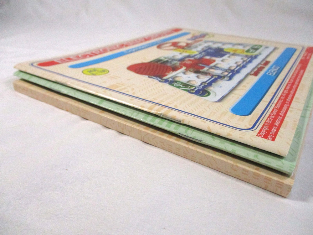 3 Electronic Snap Circuits Experiments Instruction Manuals *BOOKS ONLY* Elenco