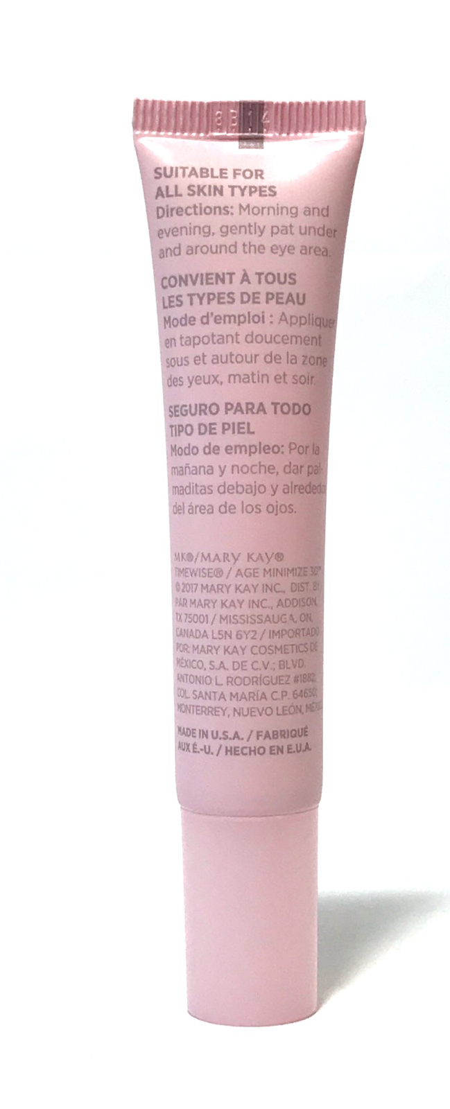 MARY KAY TIMEWISE AGE MINIMIZE 3D~EYE CREAM~089008~FULL SIZE~NIB~DISCONTINUED!