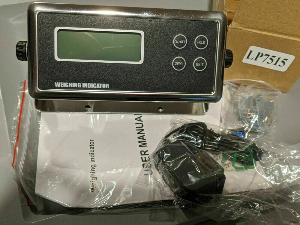 LCD Indicator Optima OP-902 with Peak Hold Function,lb/ kg/ oz unit,AC adapter