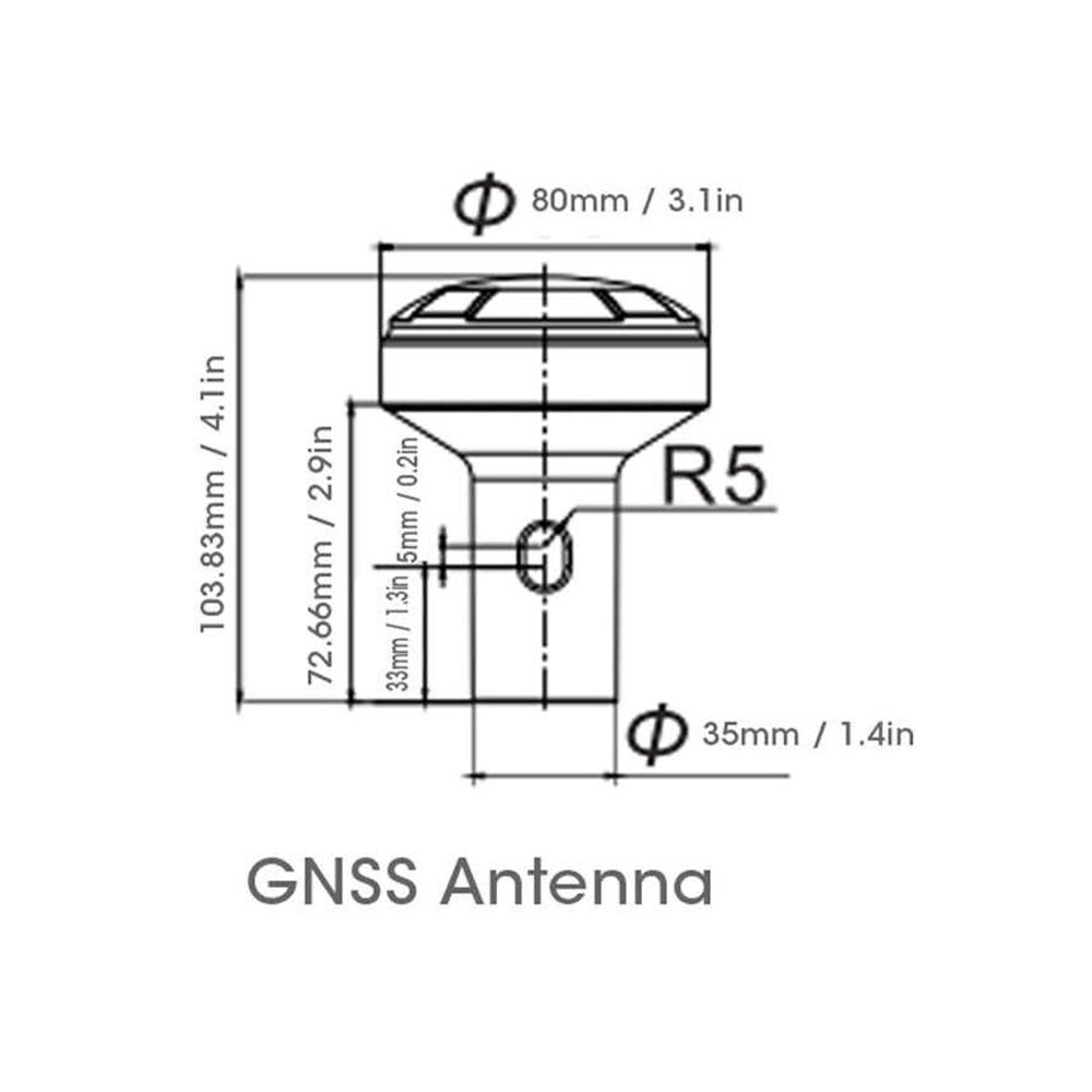 7'' Marine AIS Class B Automatic Identification System BDS/GPS GNSS Chartplotter