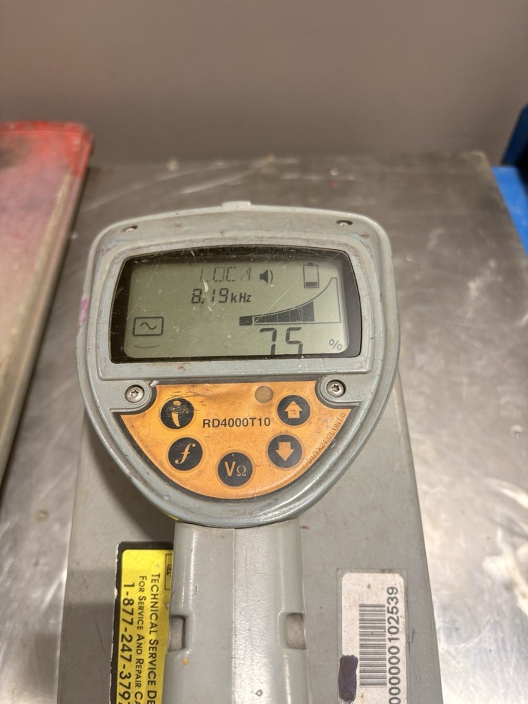 Radiodetection RD4000 PL Cable Pipe Line Locator w/ T10 Transmitter