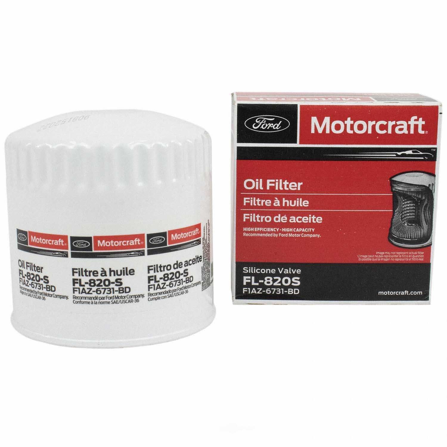 Engine Oil Filter Motorcraft FL-820-S
