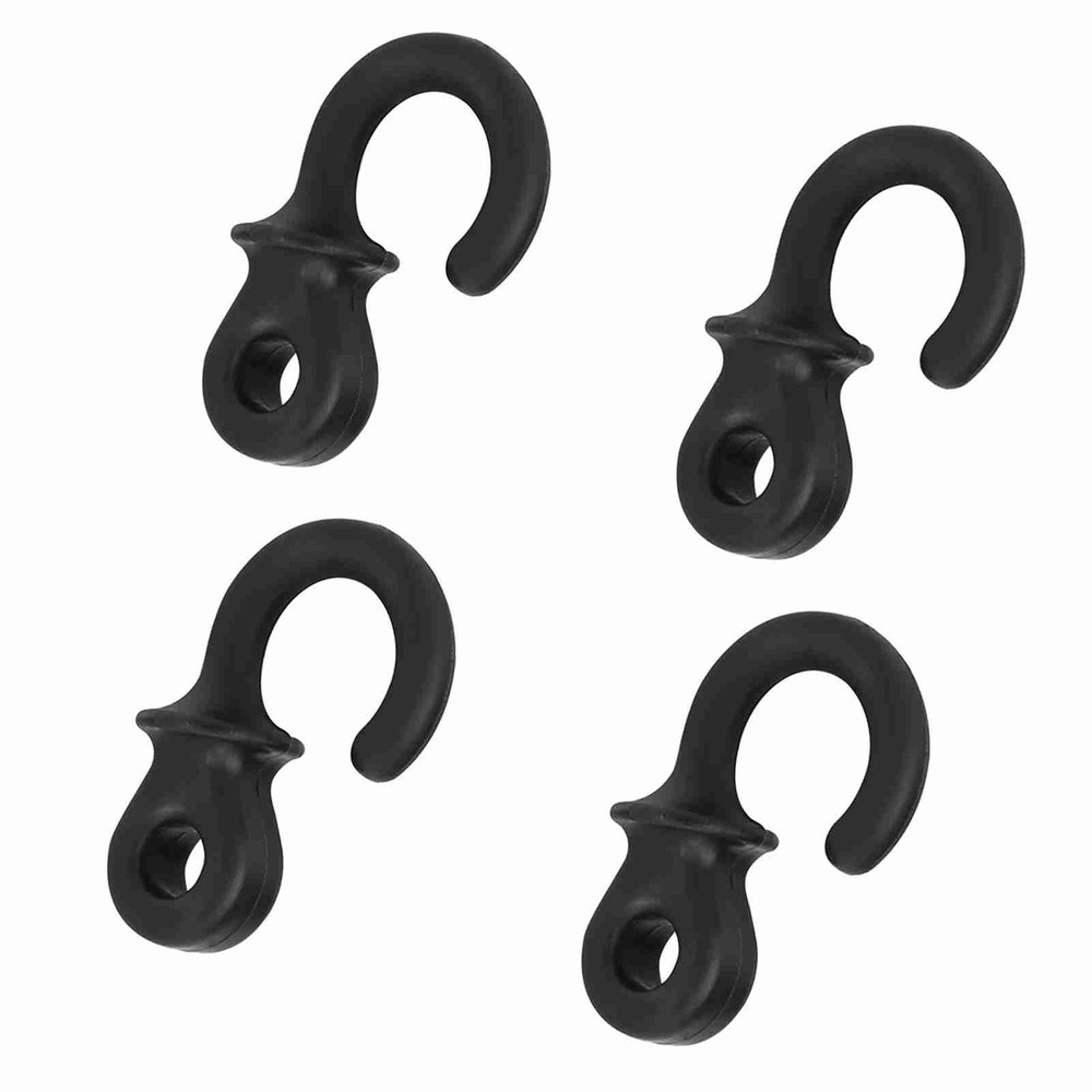 4Pcs Durable Rubber Compound Bow String Stabilizer Vibration Damper Shock