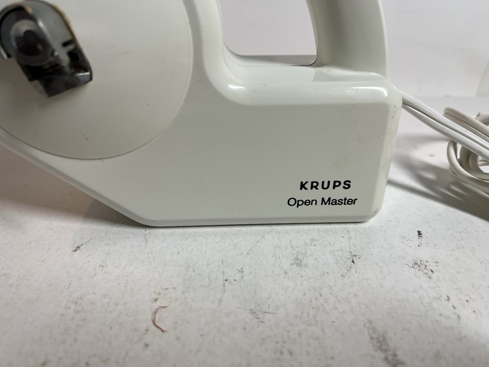 Krups Open Master Model 404 Electric Bladeless Can Opener Tested Working