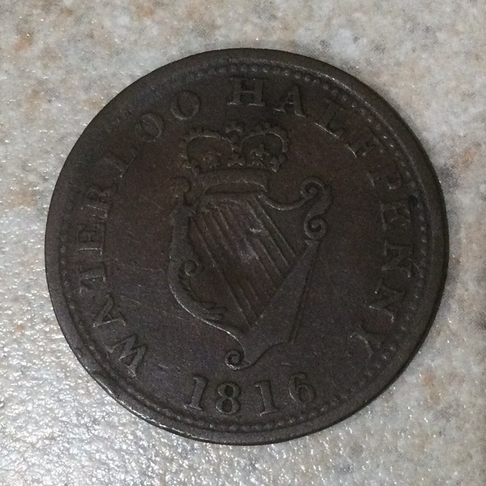 1816 Canada Halfpenny Token WE-10A2