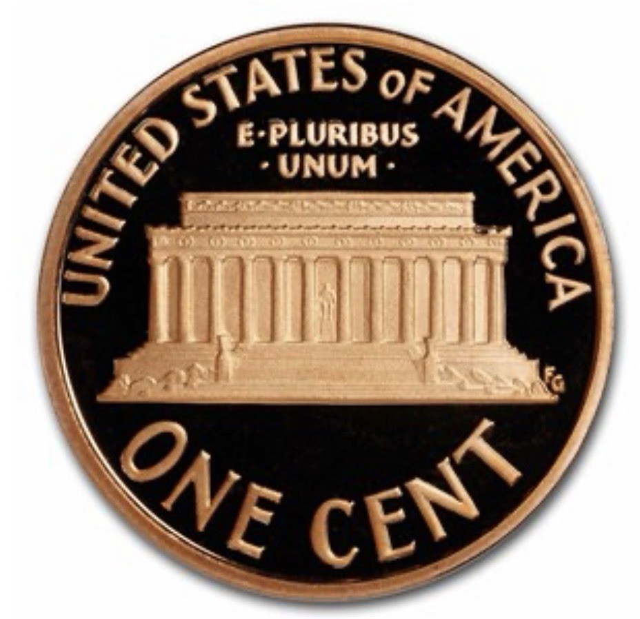 2000 S Lincoln Memorial Cent / Penny 1c Gem DCam Proof